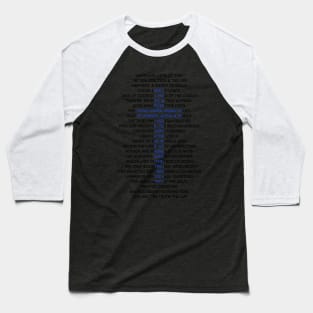 Names of Jesus Baseball T-Shirt